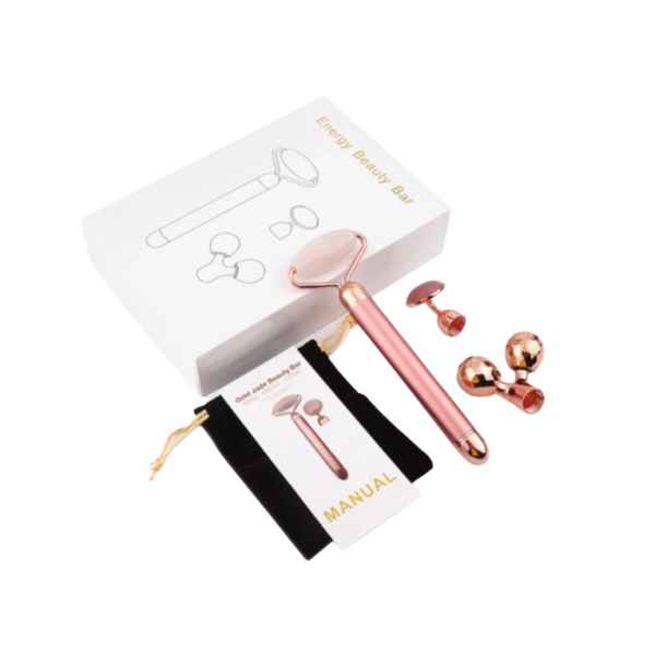 Rose Quarz Set (3 Aufsätze)